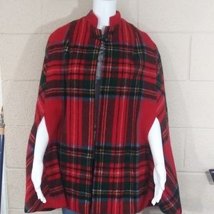 Vintage wool scottish cape
